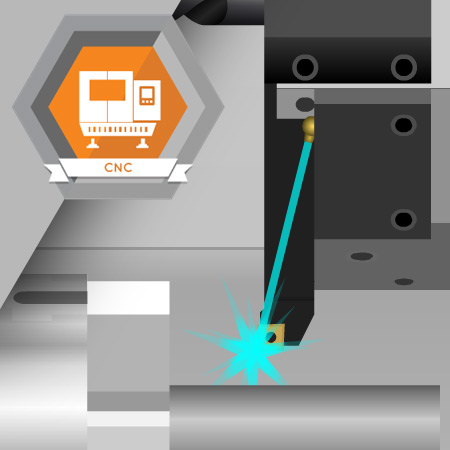 CNC-4007 Interrupt Automatic Operation on a CNC Lathe