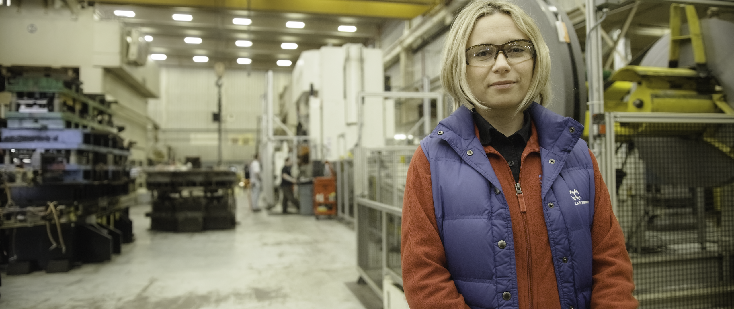 image of a woman on shop floor