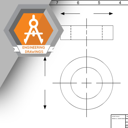 DWG-1009 Blueprint Lines