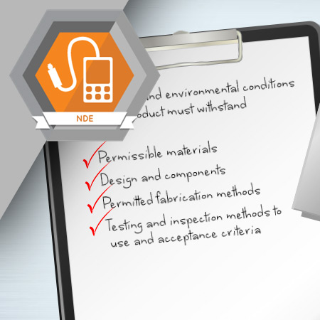 NDE-3050 Hierarchy of Product Standards