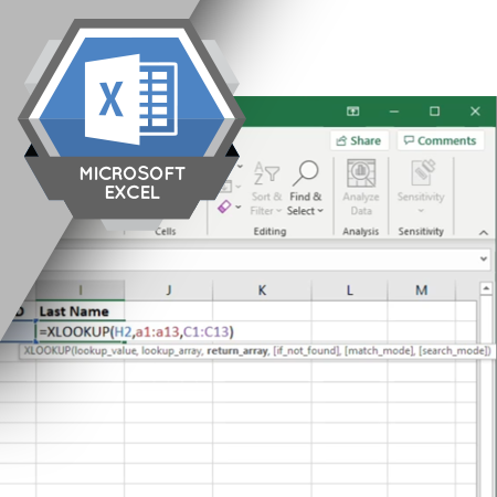 MSO-3002 Using XLOOKUP