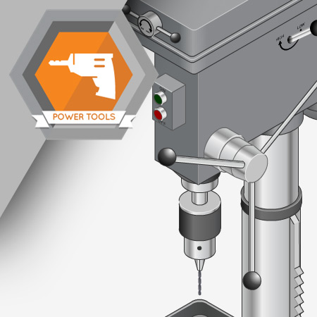 POW-2008 Drill Press